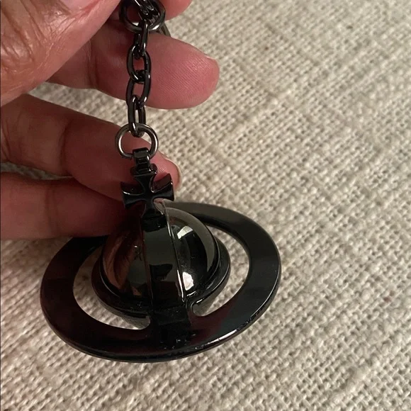 Trade for BC555 only Vivienne Westwood Red and Gunmetal Keyring - Picture 5 of 8